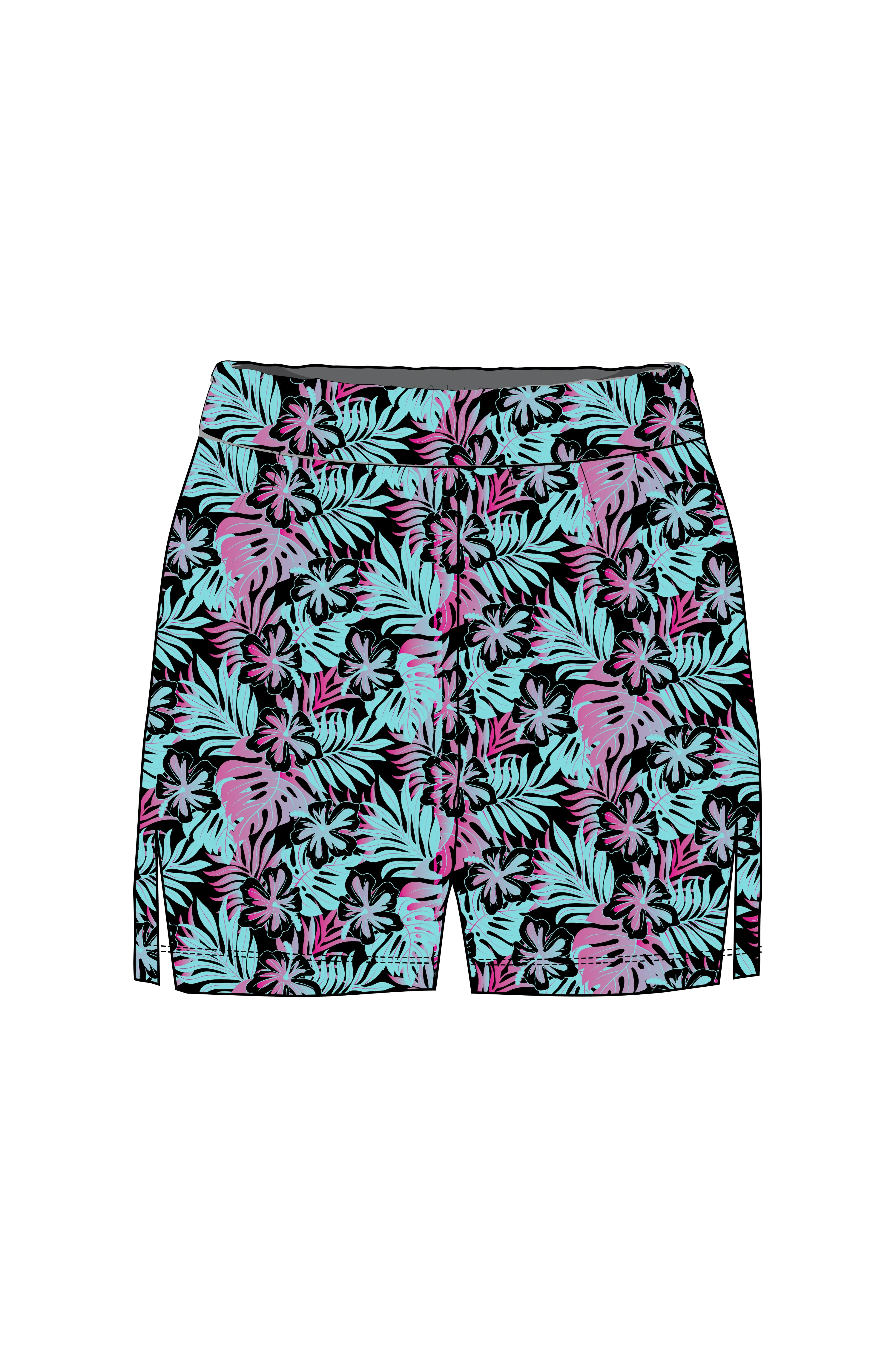 2025 NHSCA Duals Mesh Short - Black (5" Inseam)