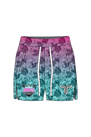 2025 NHSCA Duals Mesh Short - Pink/Blue (5" Inseam)