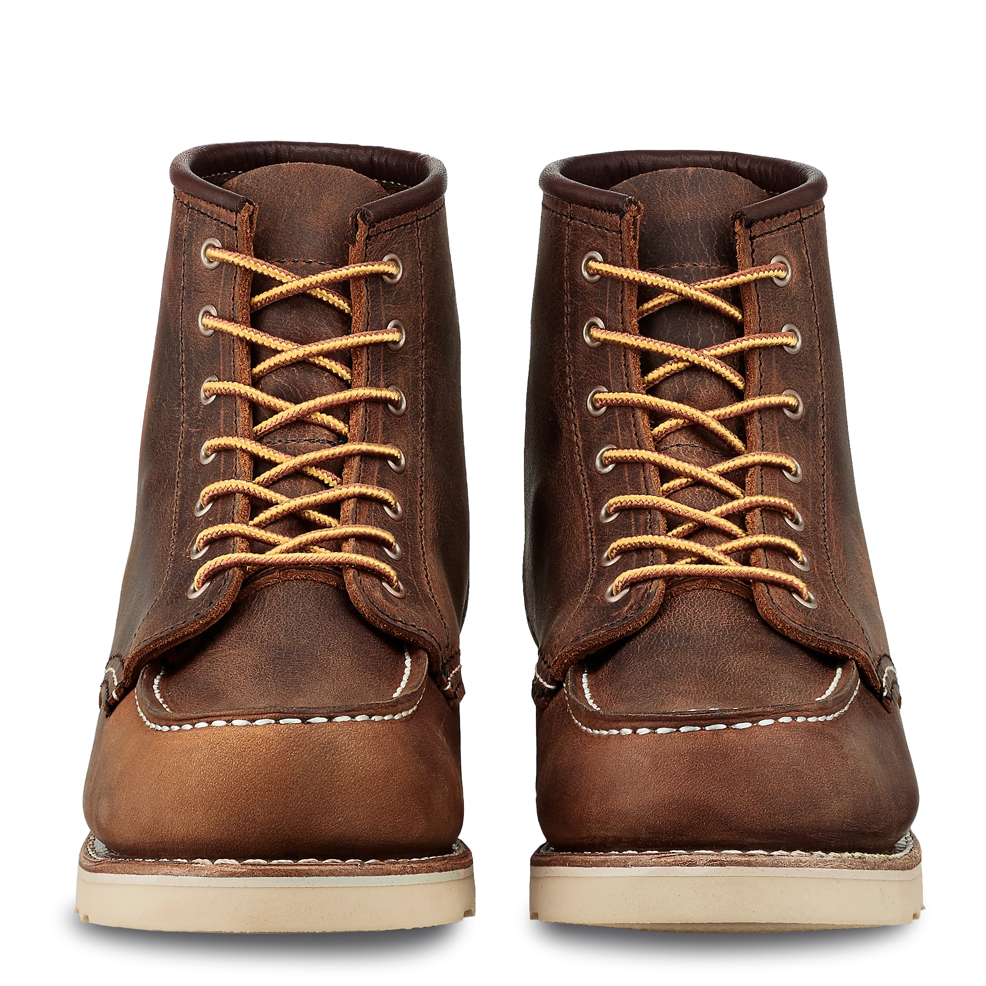 6-Inch Moc Toe Women's Boots 3428 - Copper Rough & Tough