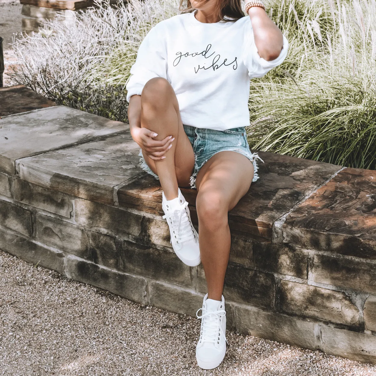 Always Laced-Up High Top Sneaker