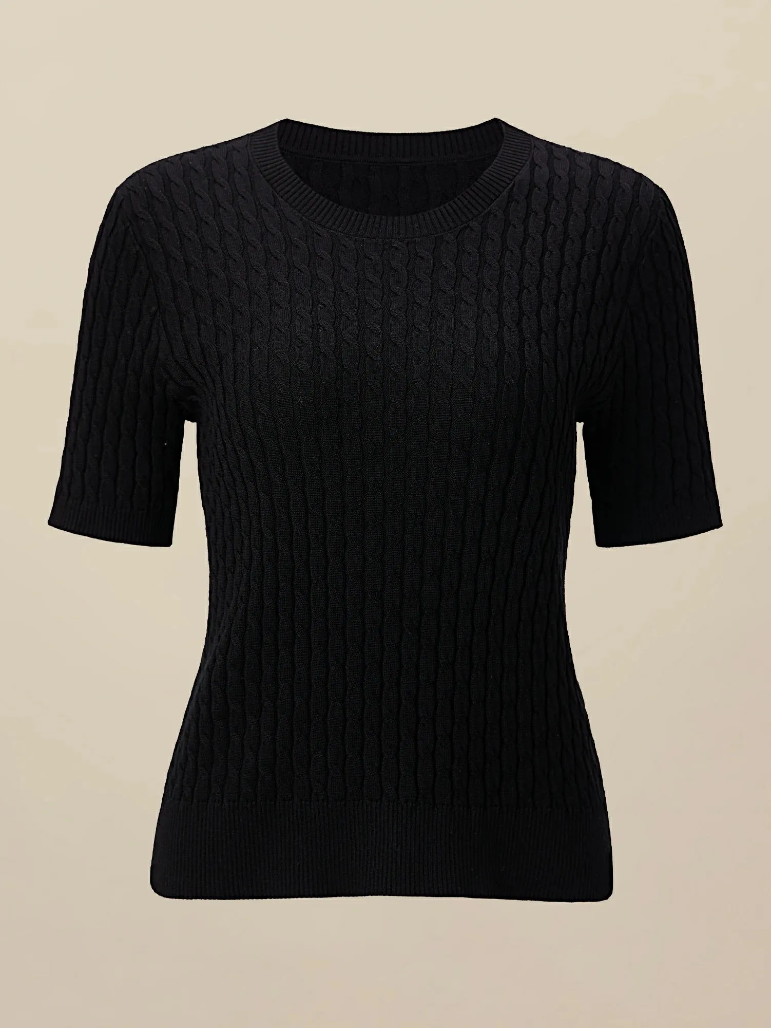 Amoretu 100% Lyocell Knit Sweater Top
