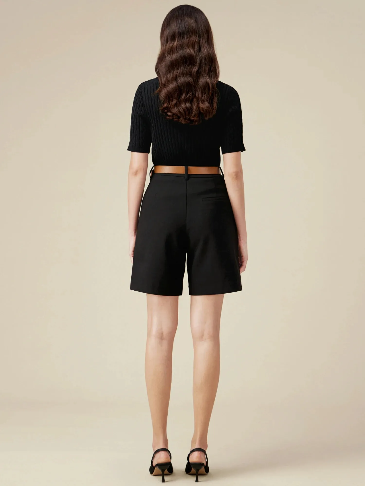 Amoretu 100% Lyocell Knit Sweater Top
