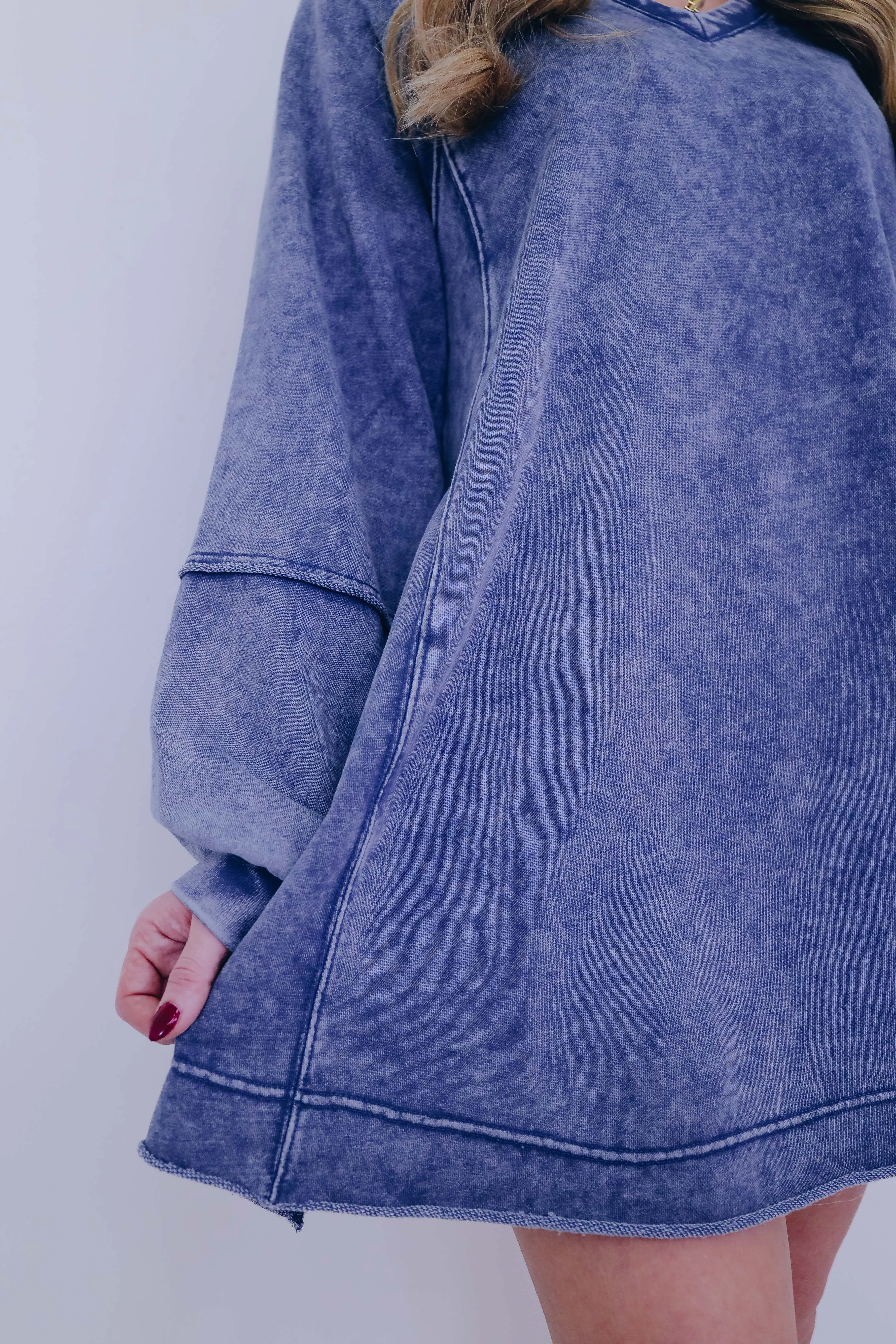Annie A-Line Sweatshirt Dress - 4 Colors