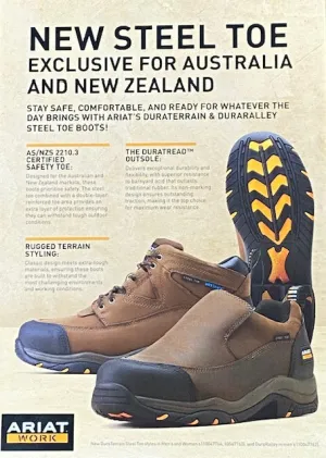 Ariat DuraTerrain Steel Toe H2O Boots