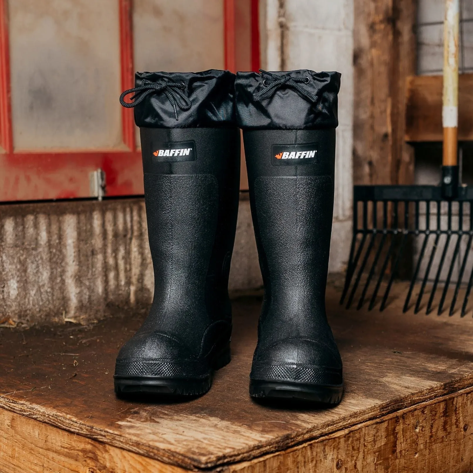 Boots - Baffin Titan Plain Toe, Insulated Rubber Series, Men's, 23550000🍁