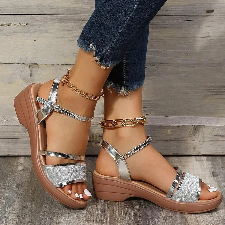 Clara™️ | Orthopedic Wedge Sandals