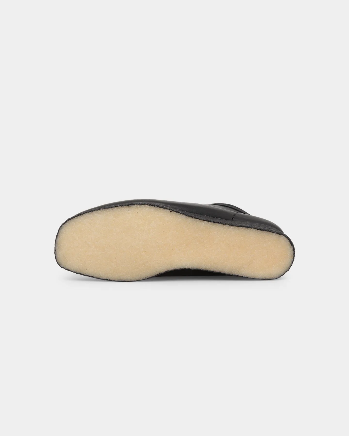 Clarks Originals Wallabee Boot (M) Black Leather