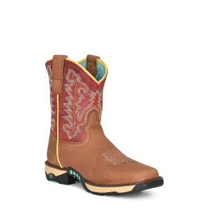 Corral Women's 8.5" Tan Hydro Resist Square Toe Work Boot