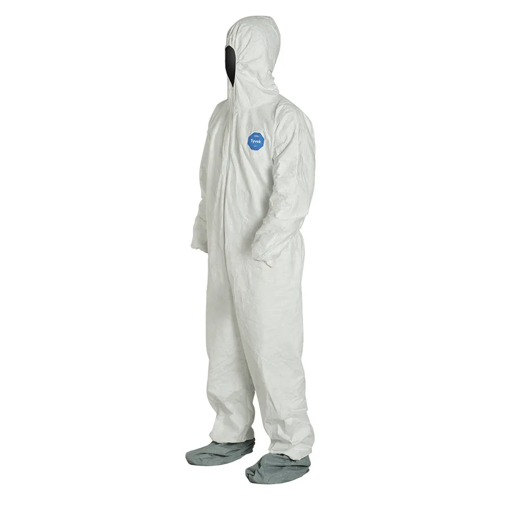 Coveralls - DuPont Tyvek® 400 Comfort Fit Coveralls with Storm Flap (Case of 25) TY122S