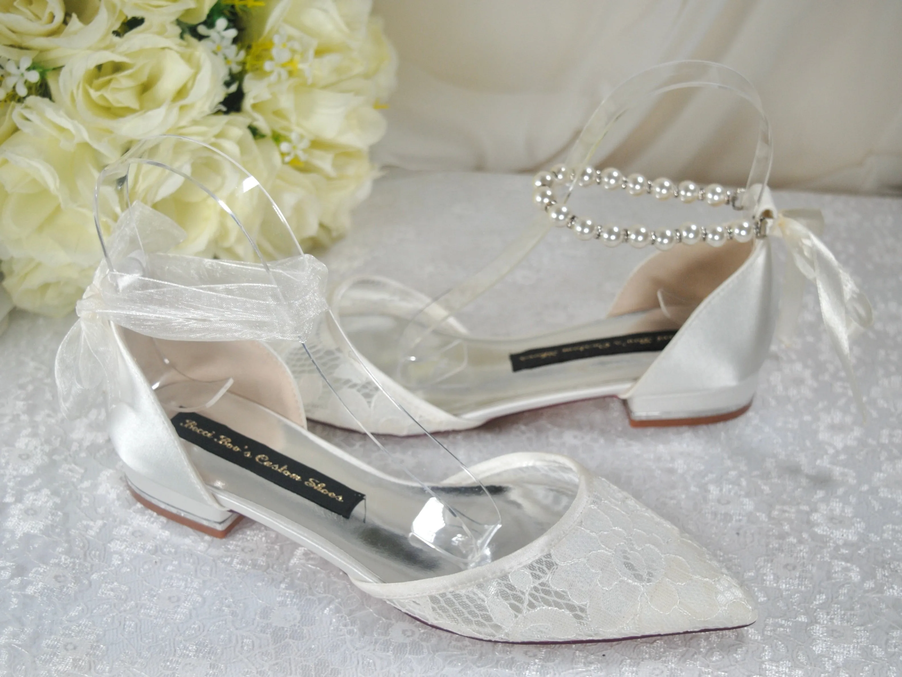 Crochet Lace Flats