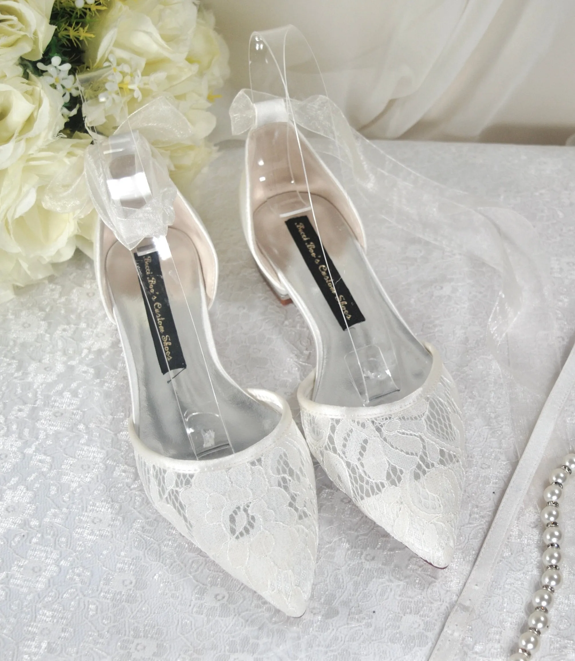 Crochet Lace Flats