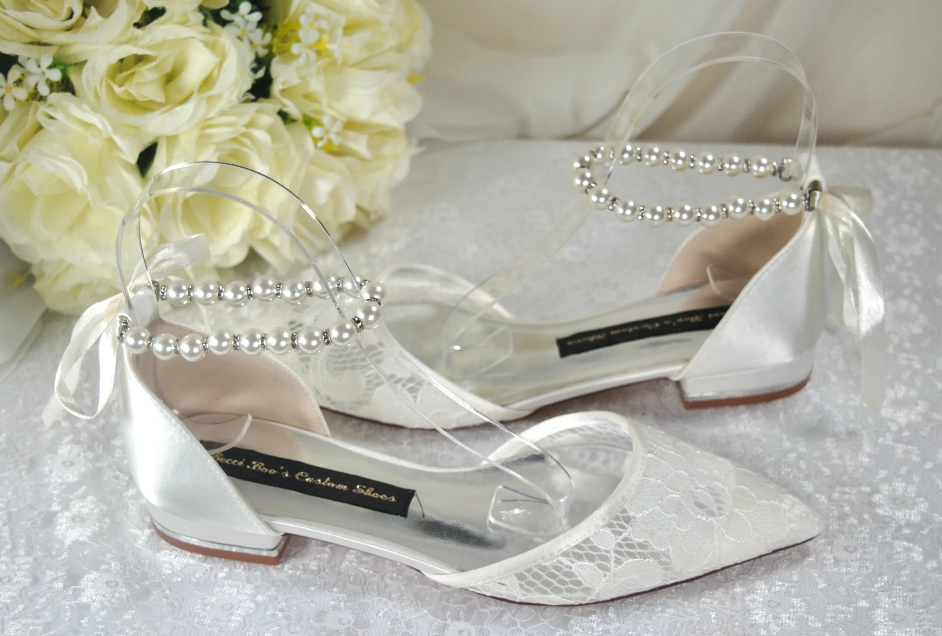 Crochet Lace Flats