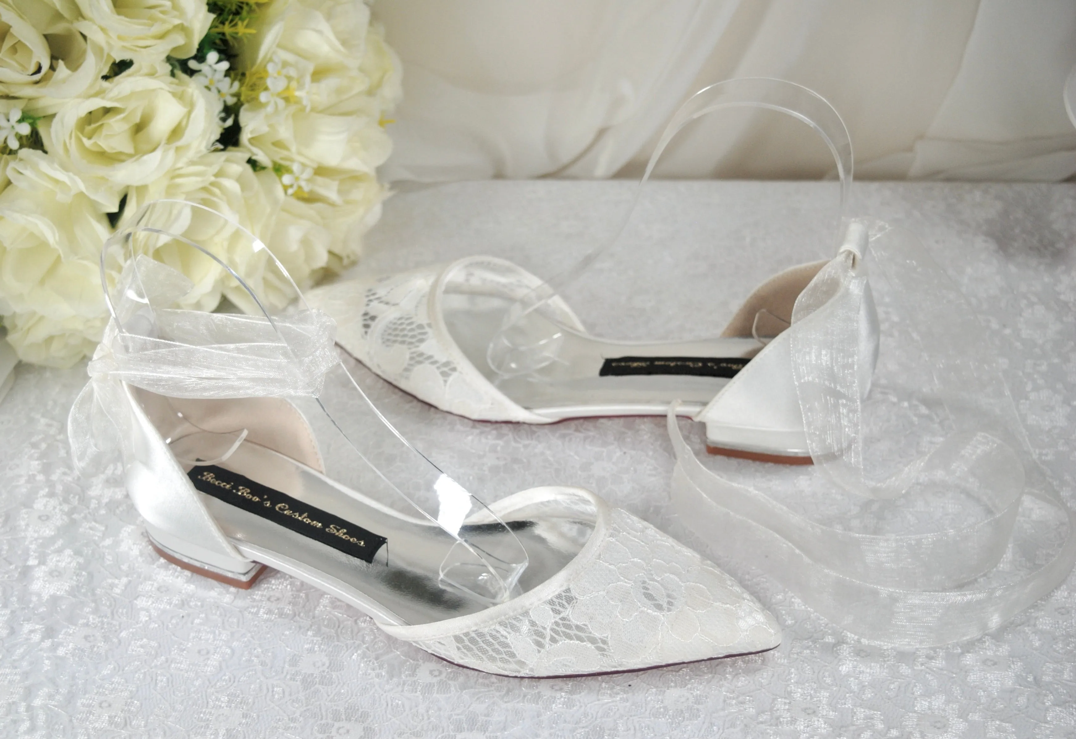 Crochet Lace Flats