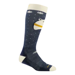 Darn Tough Kid's Polar Bear Over-the-Calf Midweight Ski & Snowboard Sock 2024