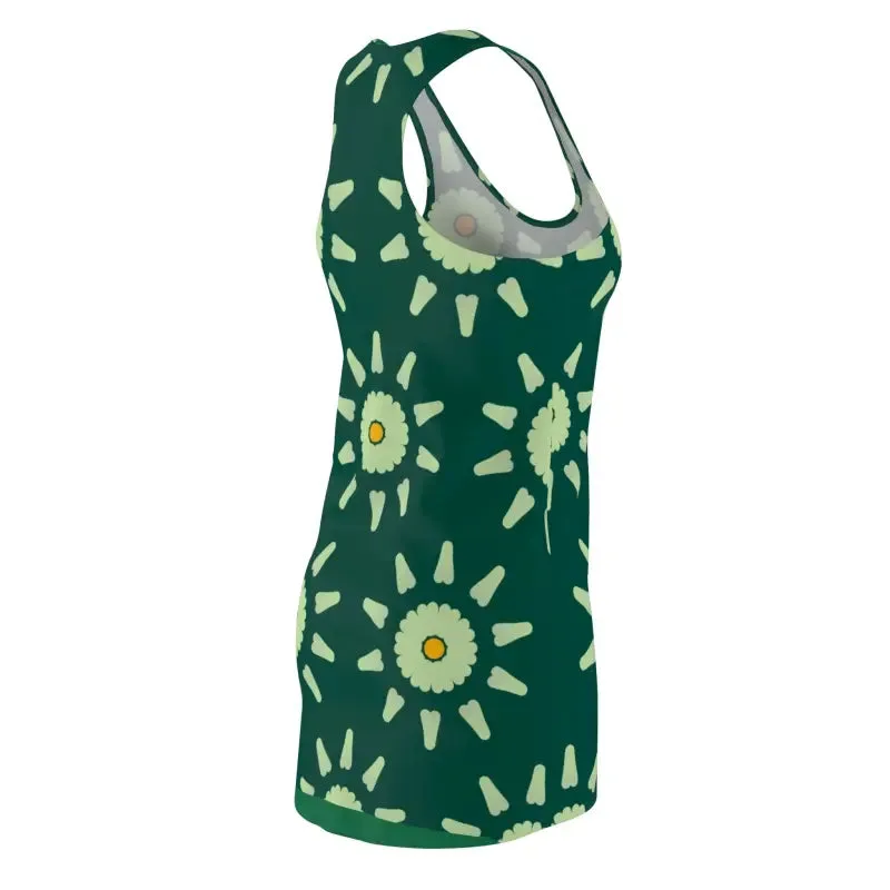 Fabulous Floral Racerback Dress Divine Style