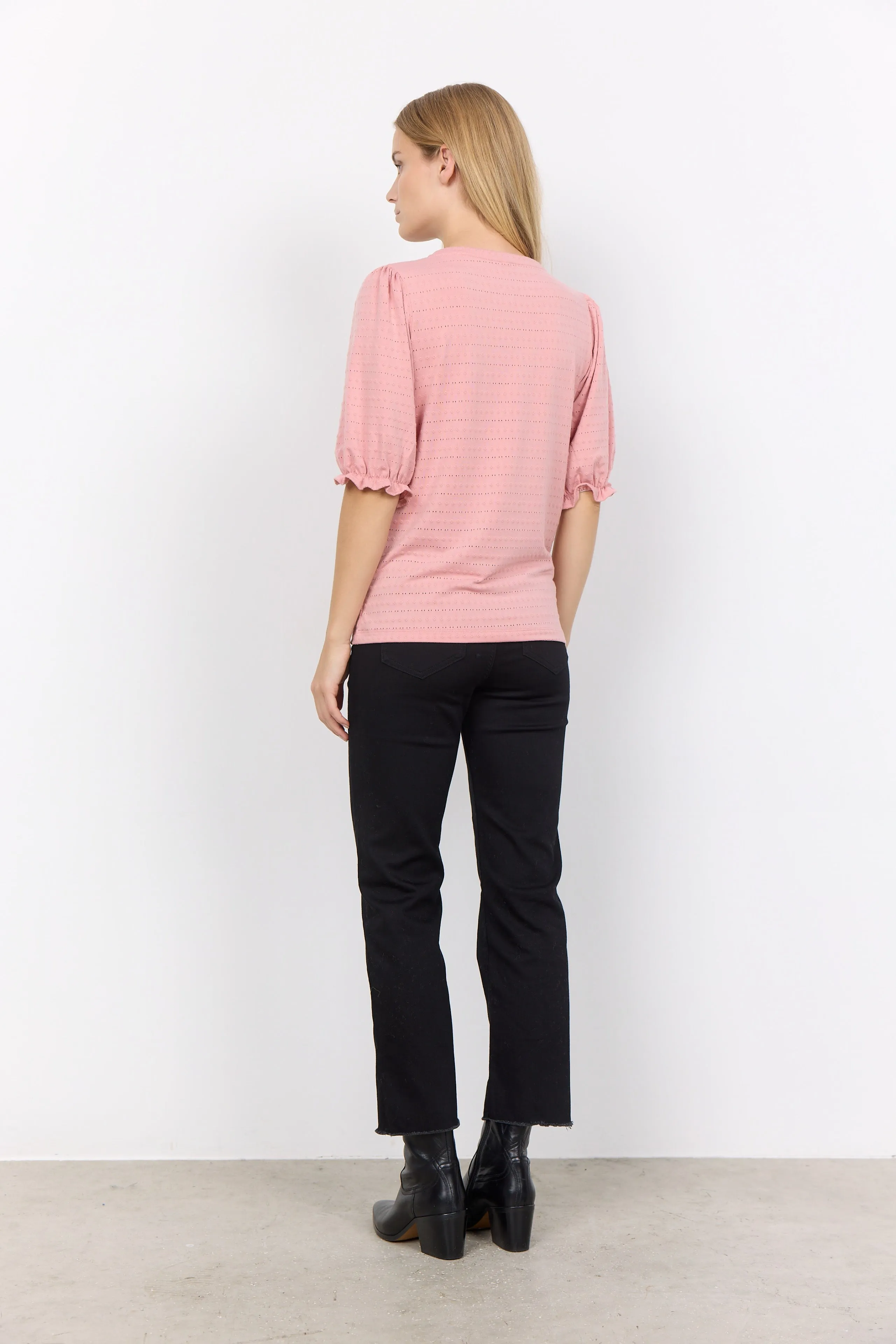 Fadime Pucker Sleeve Tee