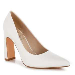 Faux Leather Pumps