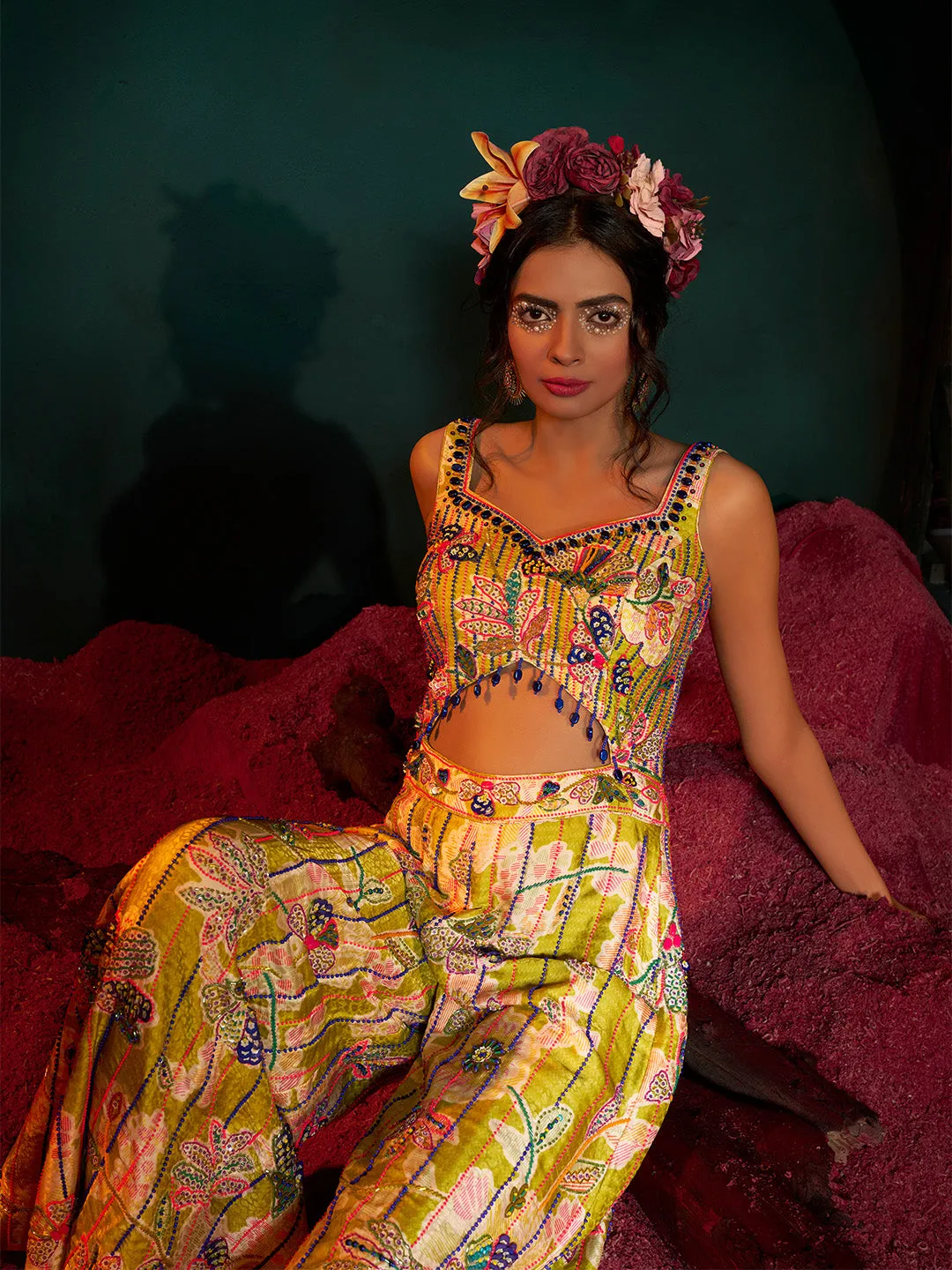 Flashy Floral printed Chic Jumpsuit