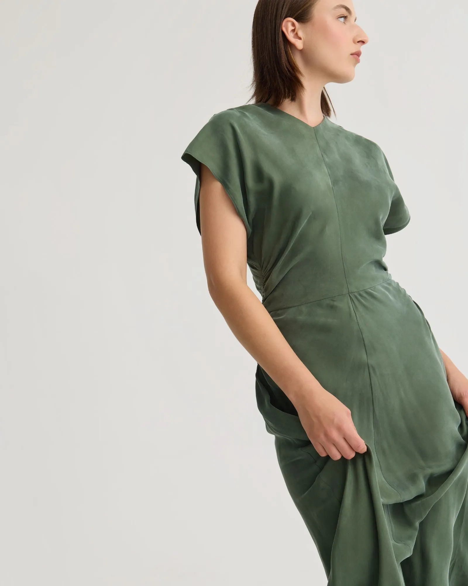Fleur Cupro Dress