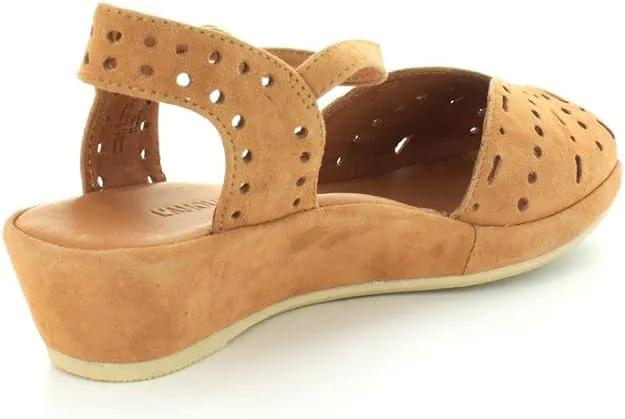 L'Amour Des Pieds Women's Brenn Sandals Cognac Suede