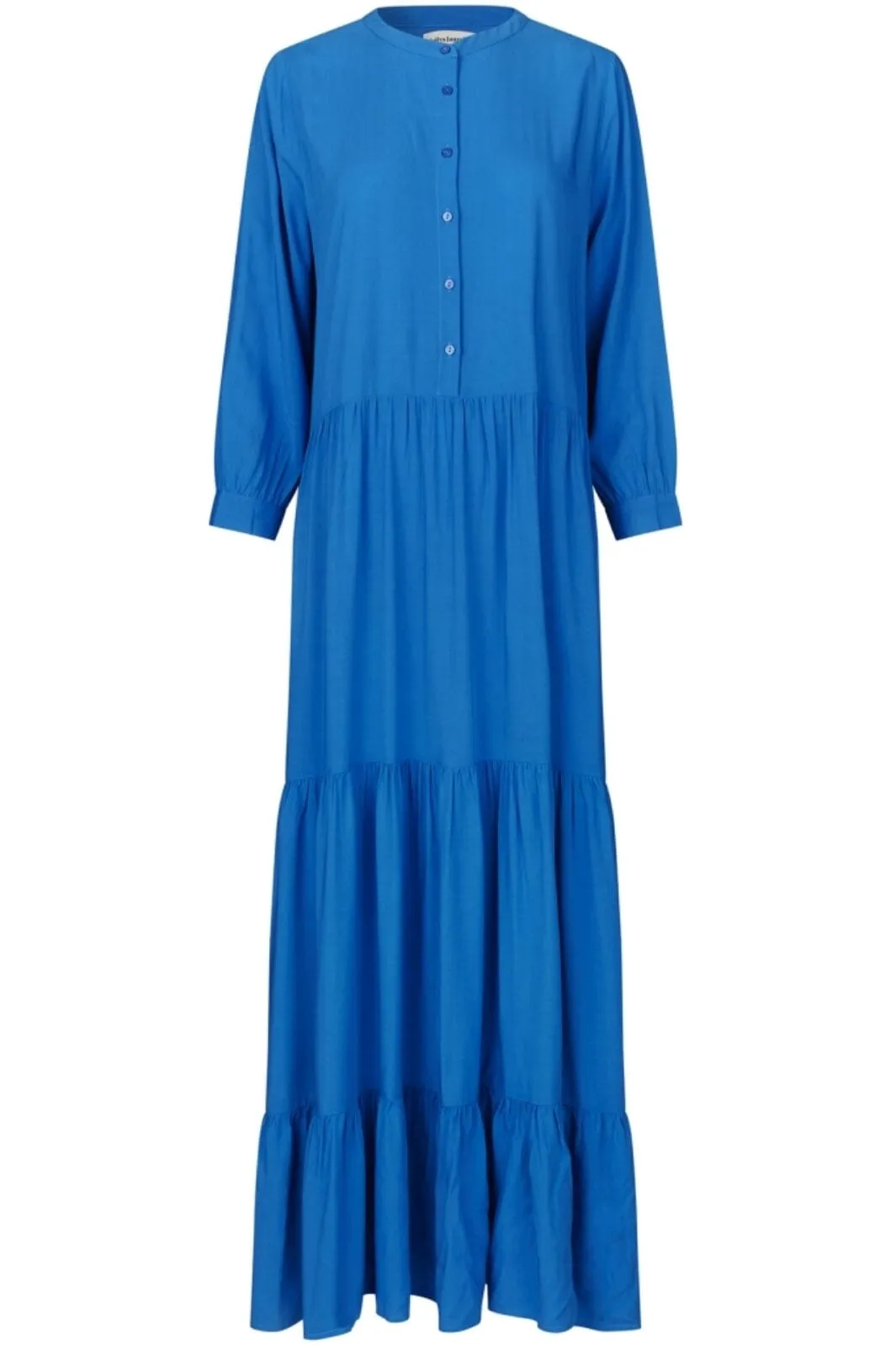 Lollys Laundry - NeeLL Maxi Dress LS 90028-3006 - 20 Blue