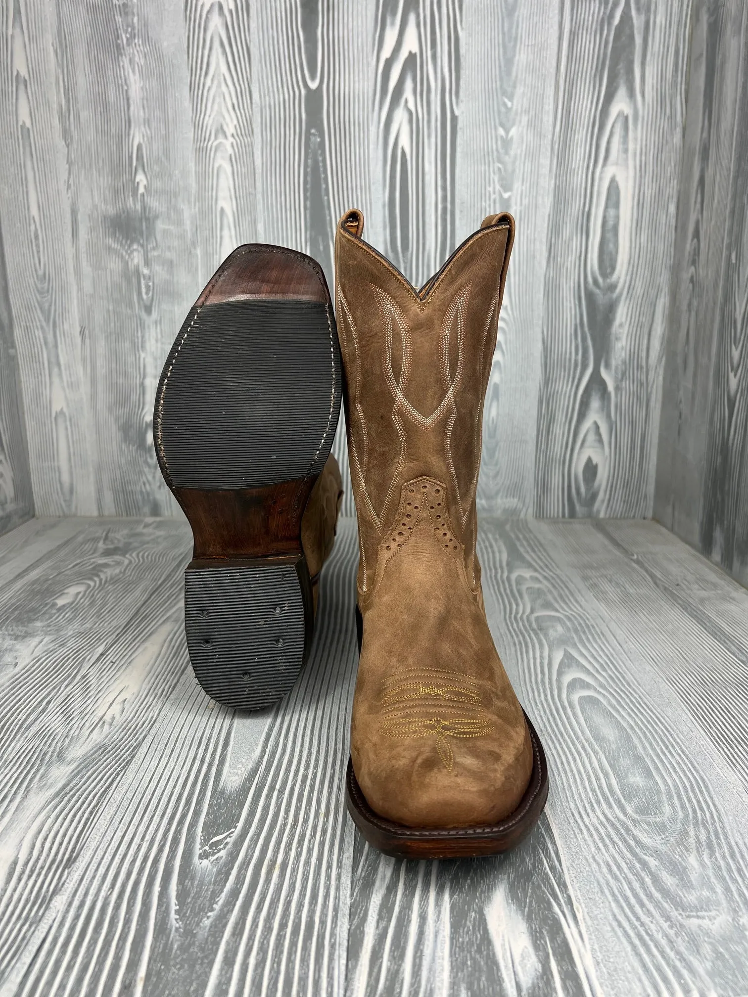 Men's Rios of Mercedes Dark Brown Barcelona with 11" Dark Brown Barcelona Tops