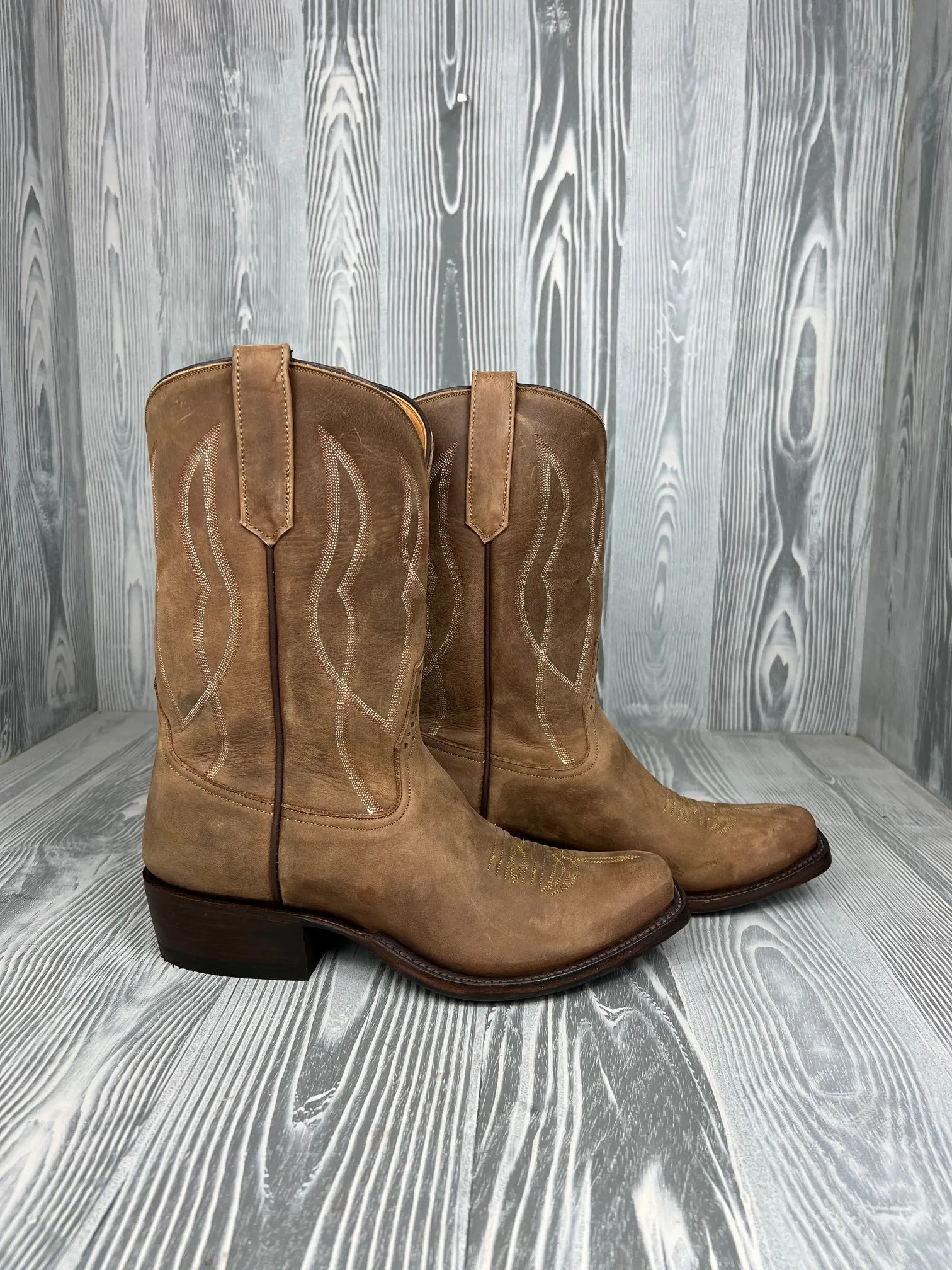 Men's Rios of Mercedes Dark Brown Barcelona with 11" Dark Brown Barcelona Tops