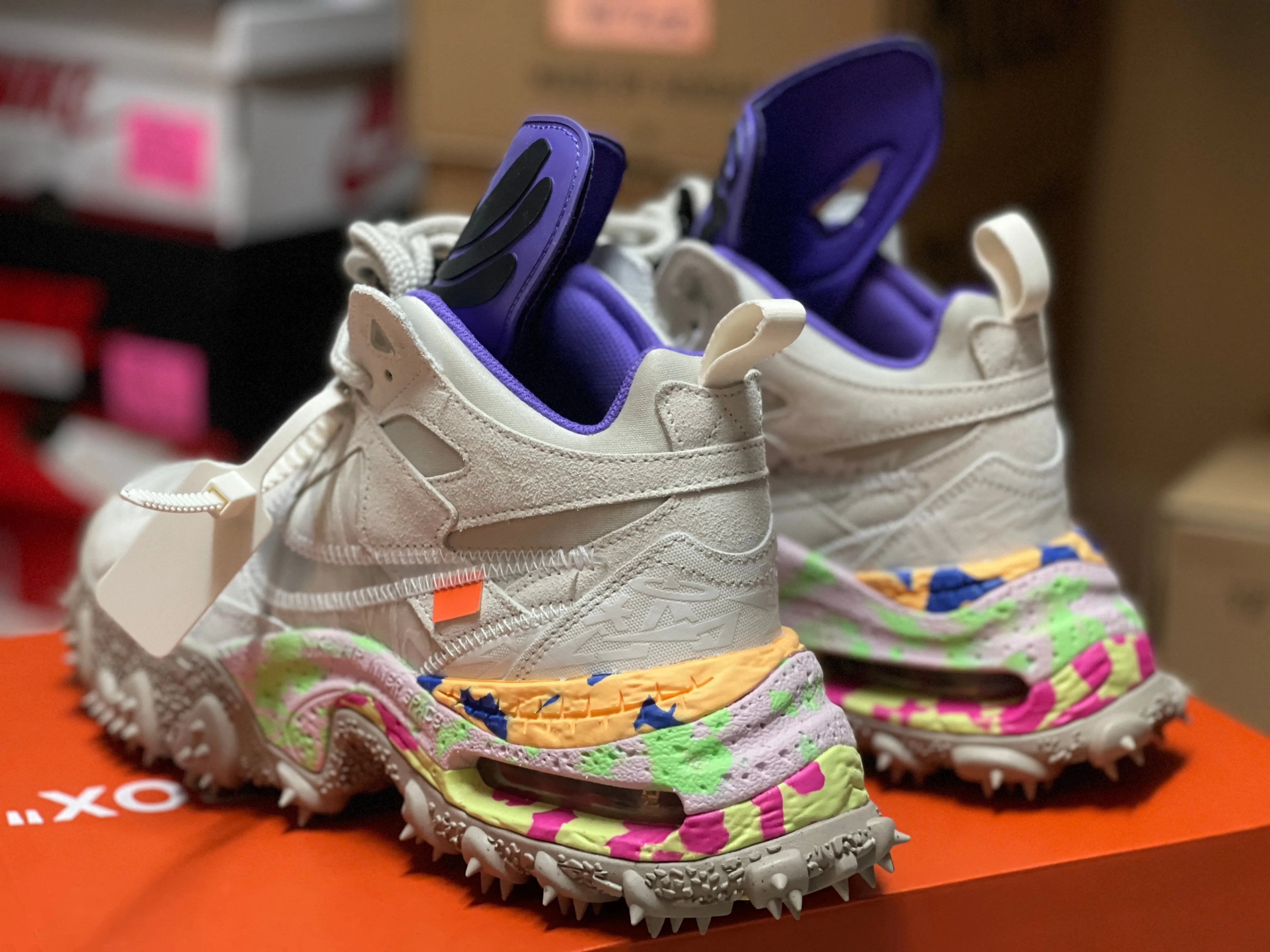 Off-White x NIKE • 👟 Size 9.5 • Air Terra Forma 2022, by Virgil Abloh. 🕊✨