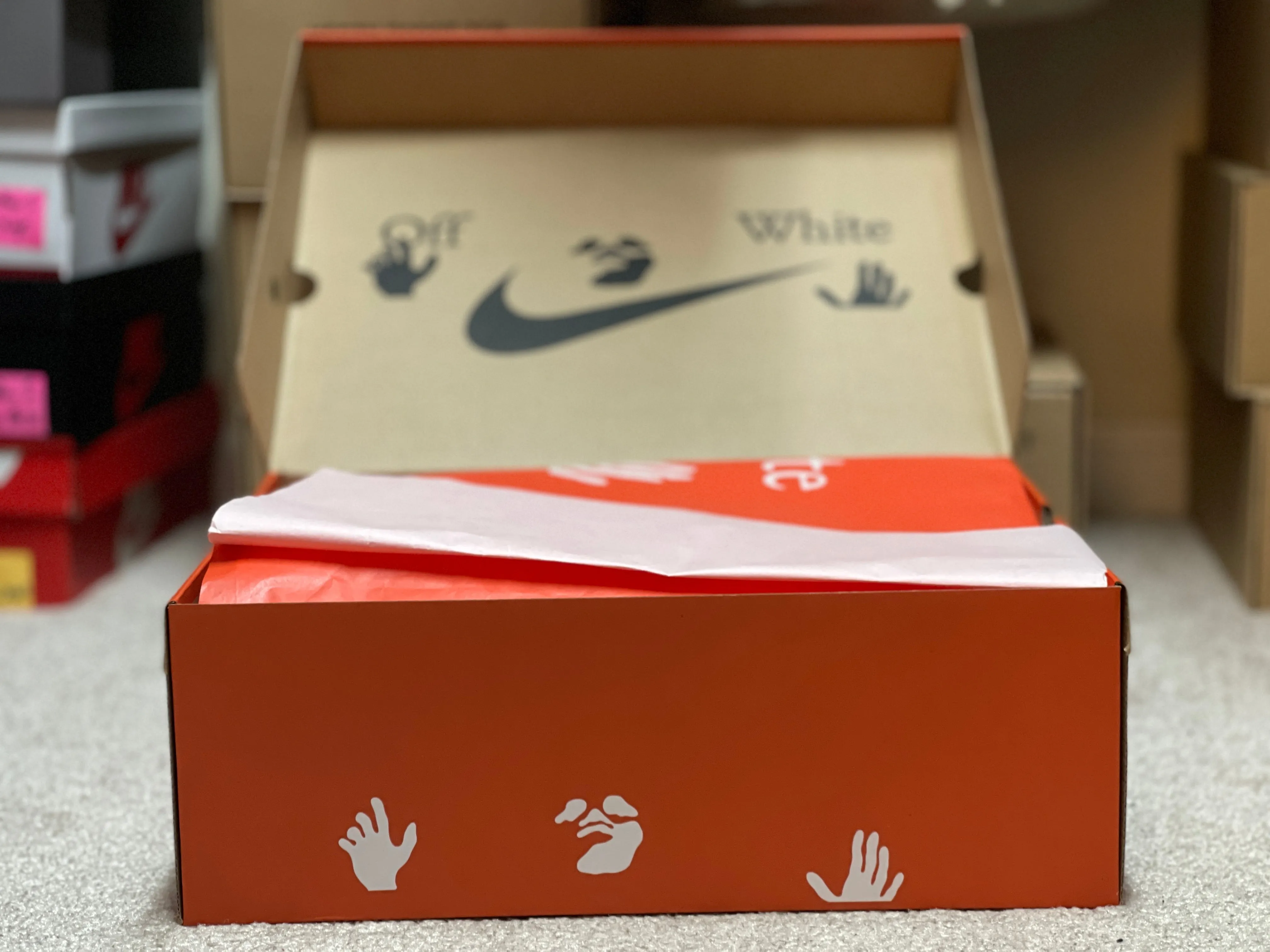 Off-White x NIKE • 👟 Size 9.5 • Air Terra Forma 2022, by Virgil Abloh. 🕊✨