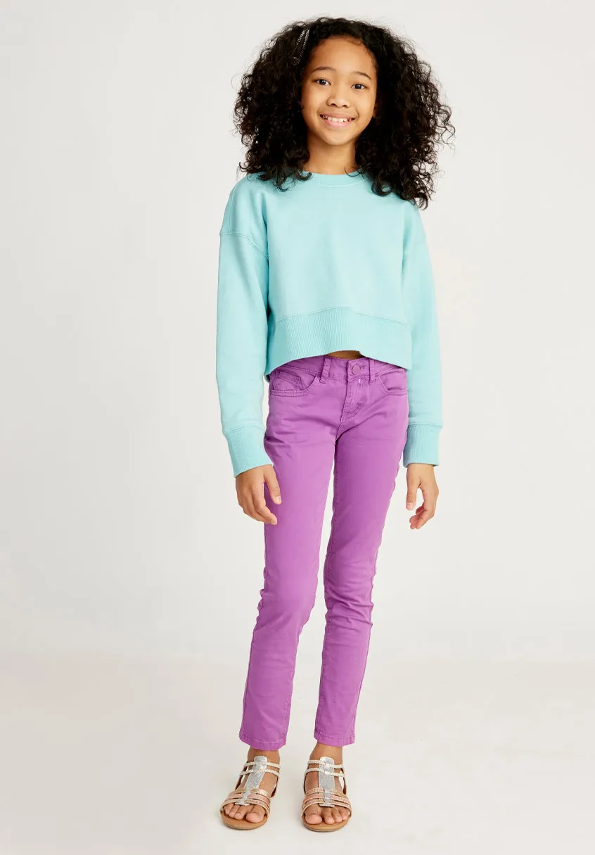 Oversized Crop Sweatshirt