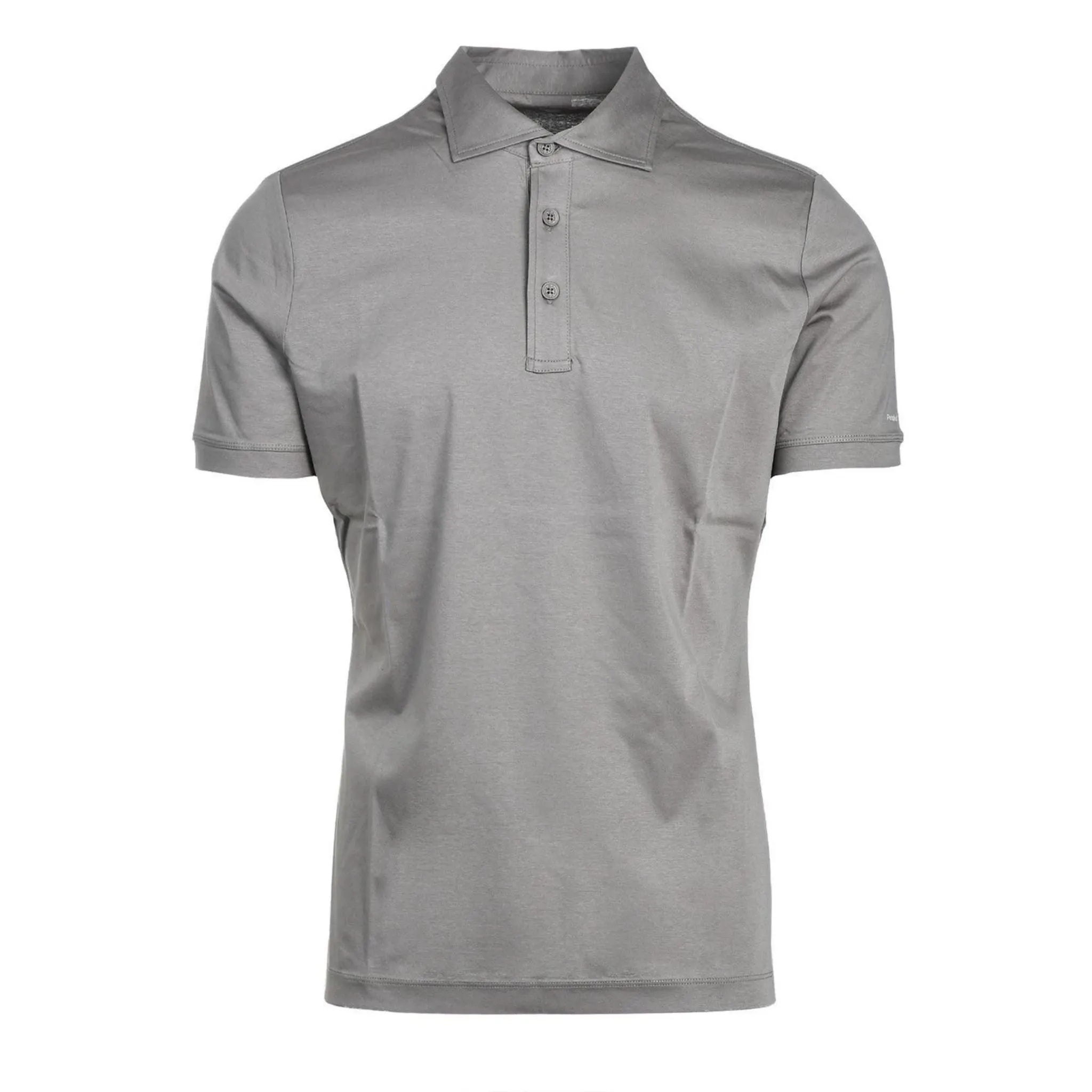 Polo uomo in cotone con logo brand