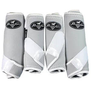 Professional Choice Smb 3 Front Rear Horse Sports Boots 4 Pack White