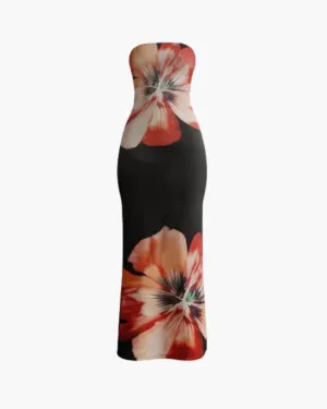 Ravena – Floral bandeau – Maxi dress