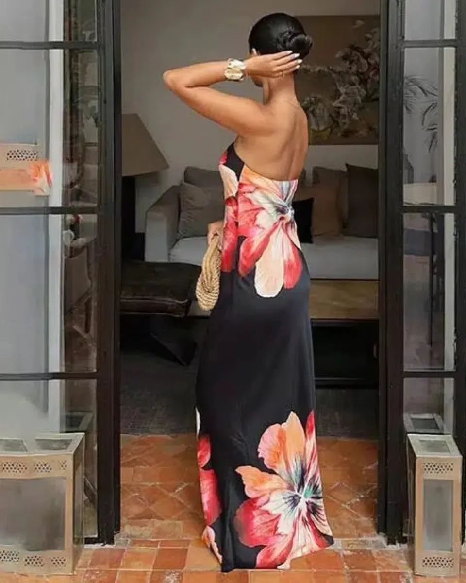 Ravena – Floral bandeau – Maxi dress