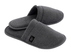 Terry Soft Slippers, Grey