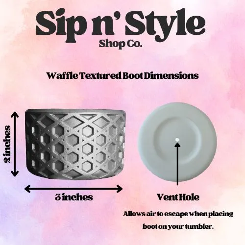 Tiffany & Pearl | Waffle | Silicone Boot