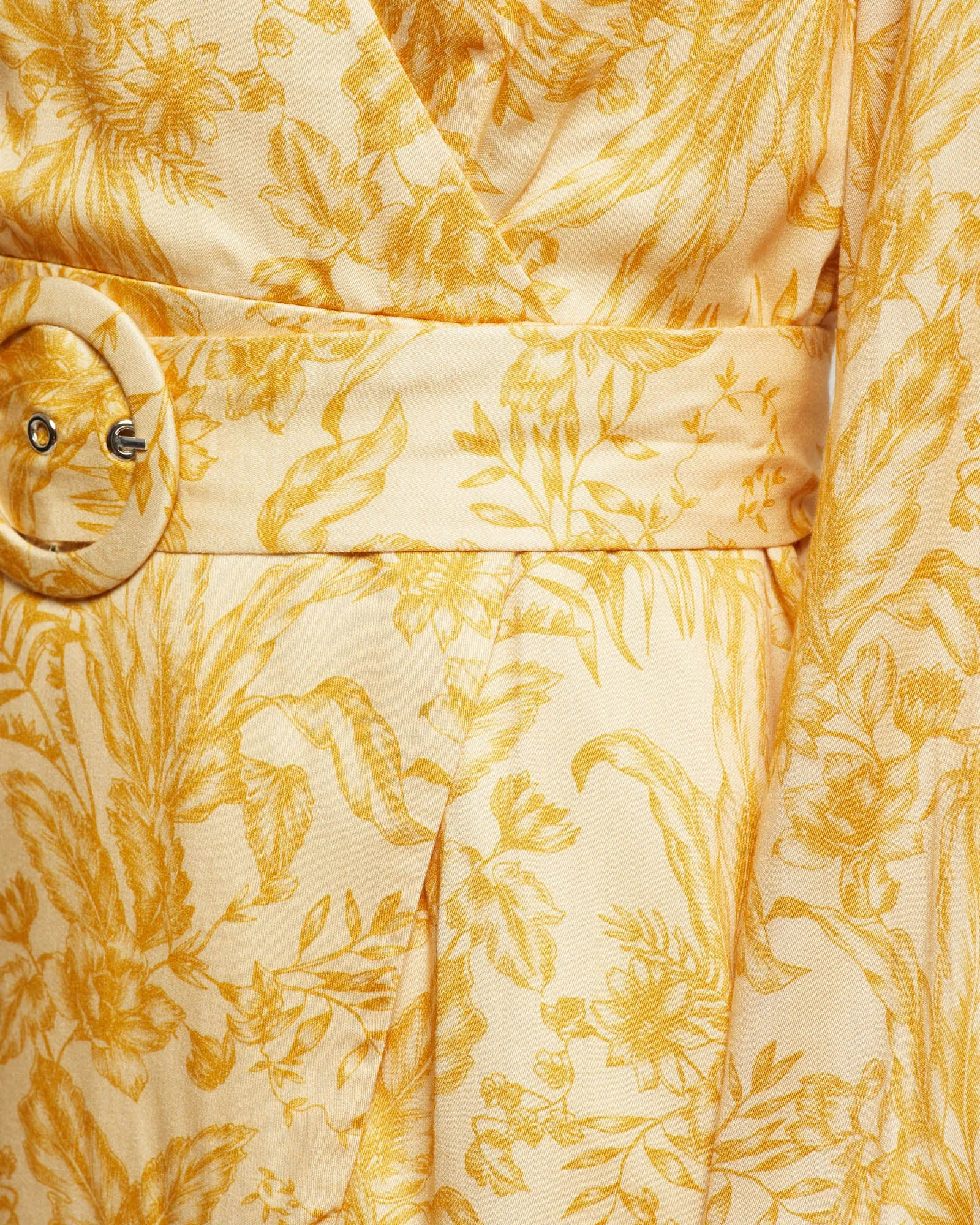 Trivia Tropical Print Dress