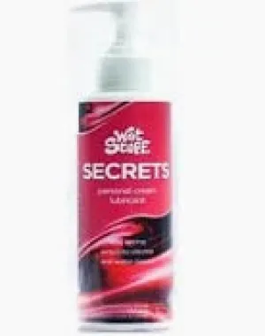 Wet Stuff Secrets Long Lasting Exquisite Silicone and Water Based Lubricant 1kg Personal Cream Lubricant