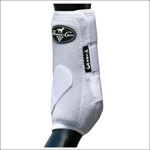 White Medium Professional Choice Smb-3 Sports Medicine Horse Boots Sold In Pair