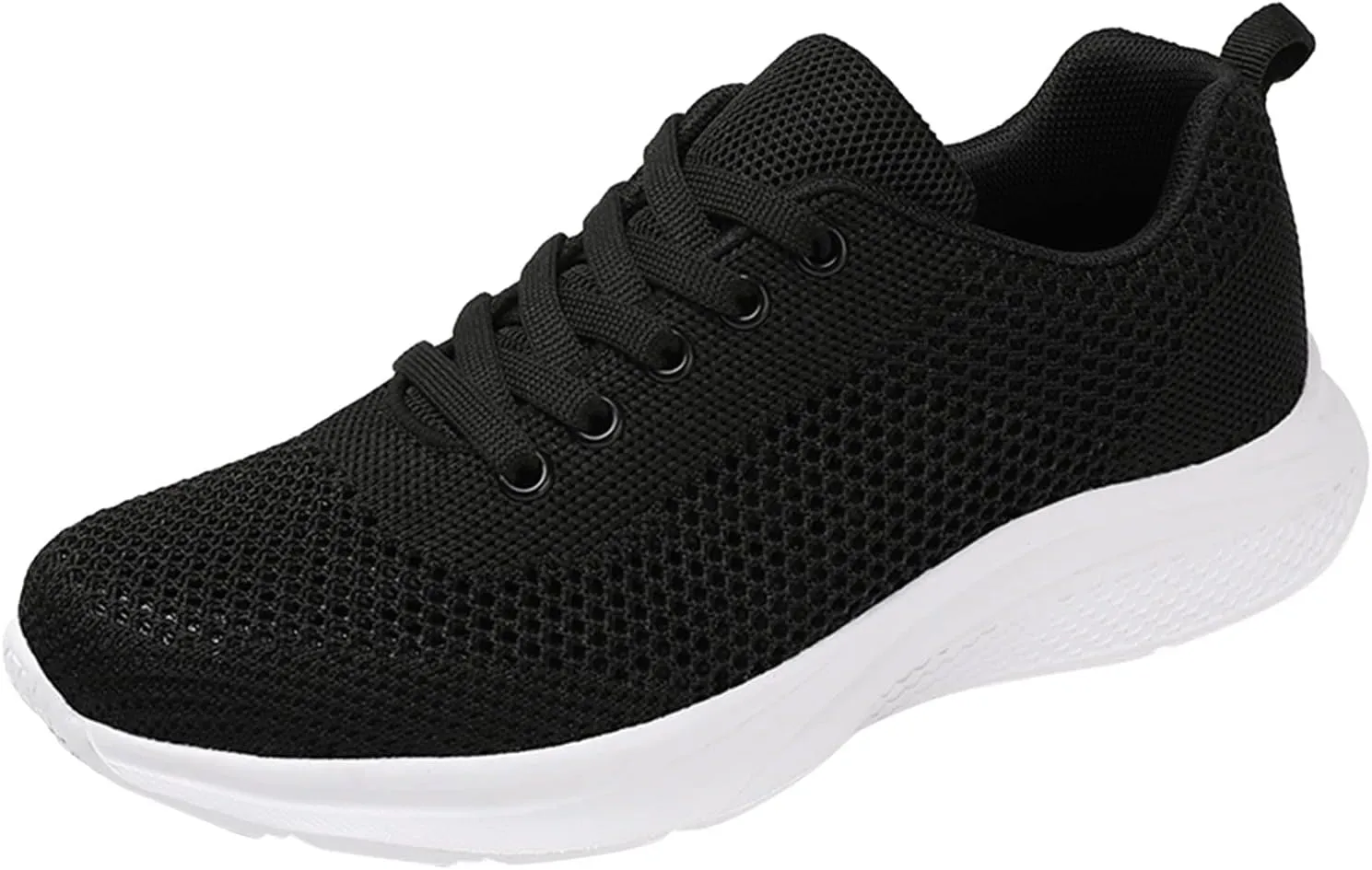 Womens Running Shoes Lightweight Breathable No Slip Tennis Shoes Womens Sports Black Casual Shoes Men's Fashion Sneakers Tennis Shoe Cross Trainer Shoe