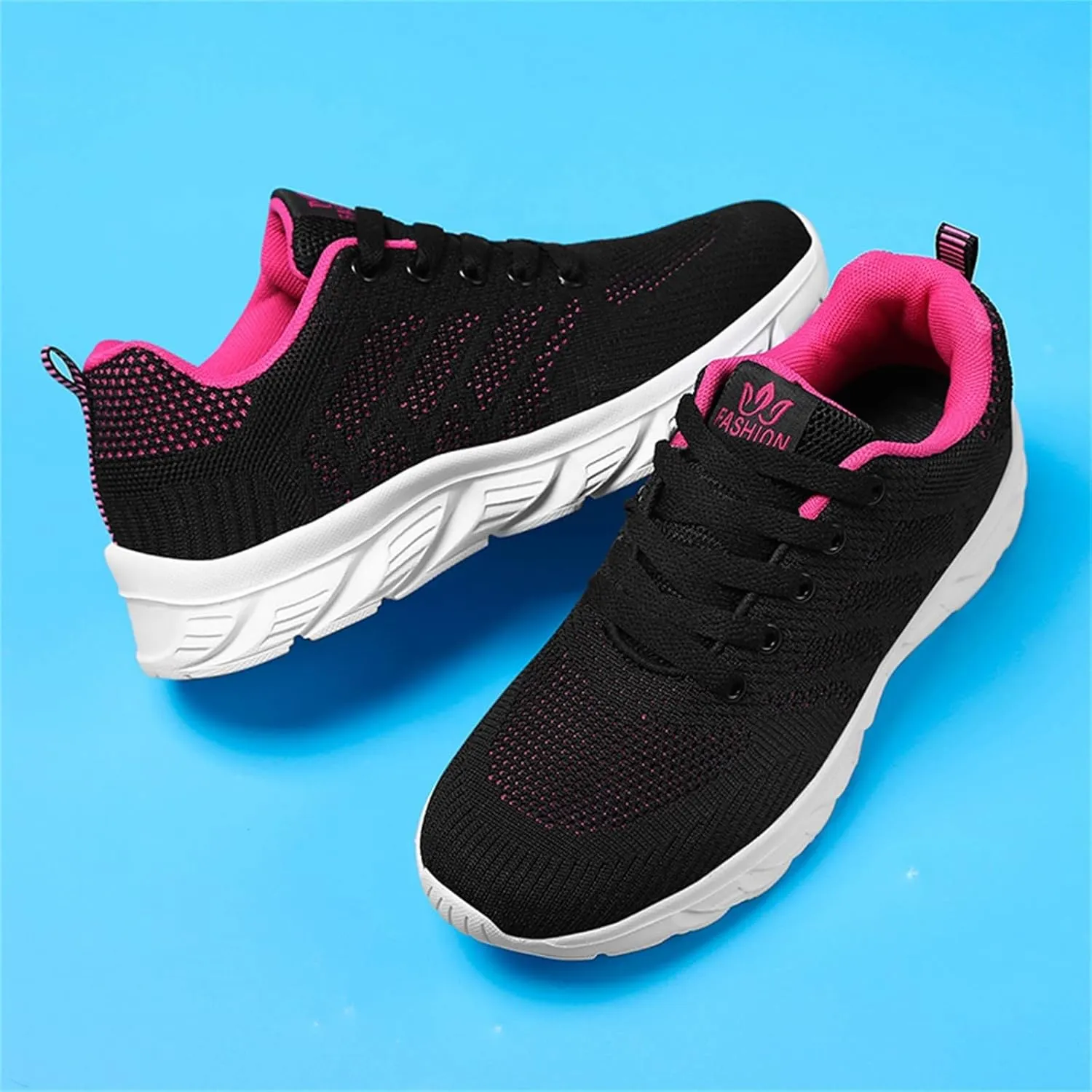 Womens Walking Shoes Casual Breathable Athletic Tennis Running Shoes Non Slip Lightweight Casual Sneakers