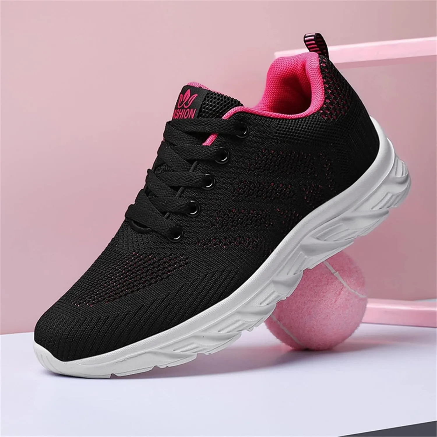 Womens Walking Shoes Casual Breathable Athletic Tennis Running Shoes Non Slip Lightweight Casual Sneakers