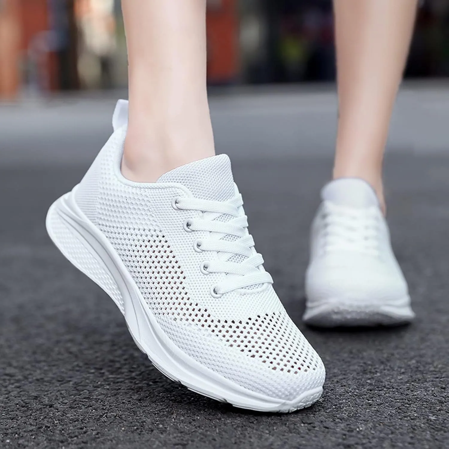 Women's Walking Shoes Lightweight Breathable Running Shoes Tennis Shoes Womens Gym Women Shoes Casual Women Shoes Sneakers Red Tennis Shoe Cross Trainer Shoe