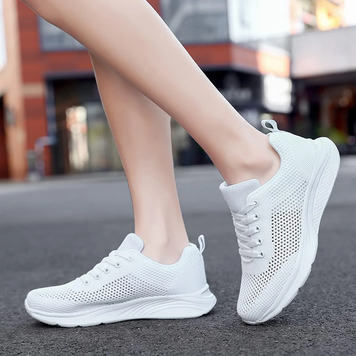Women's Walking Shoes Lightweight Breathable Running Shoes Tennis Shoes Womens Gym Women Shoes Casual Women Shoes Sneakers Red Tennis Shoe Cross Trainer Shoe