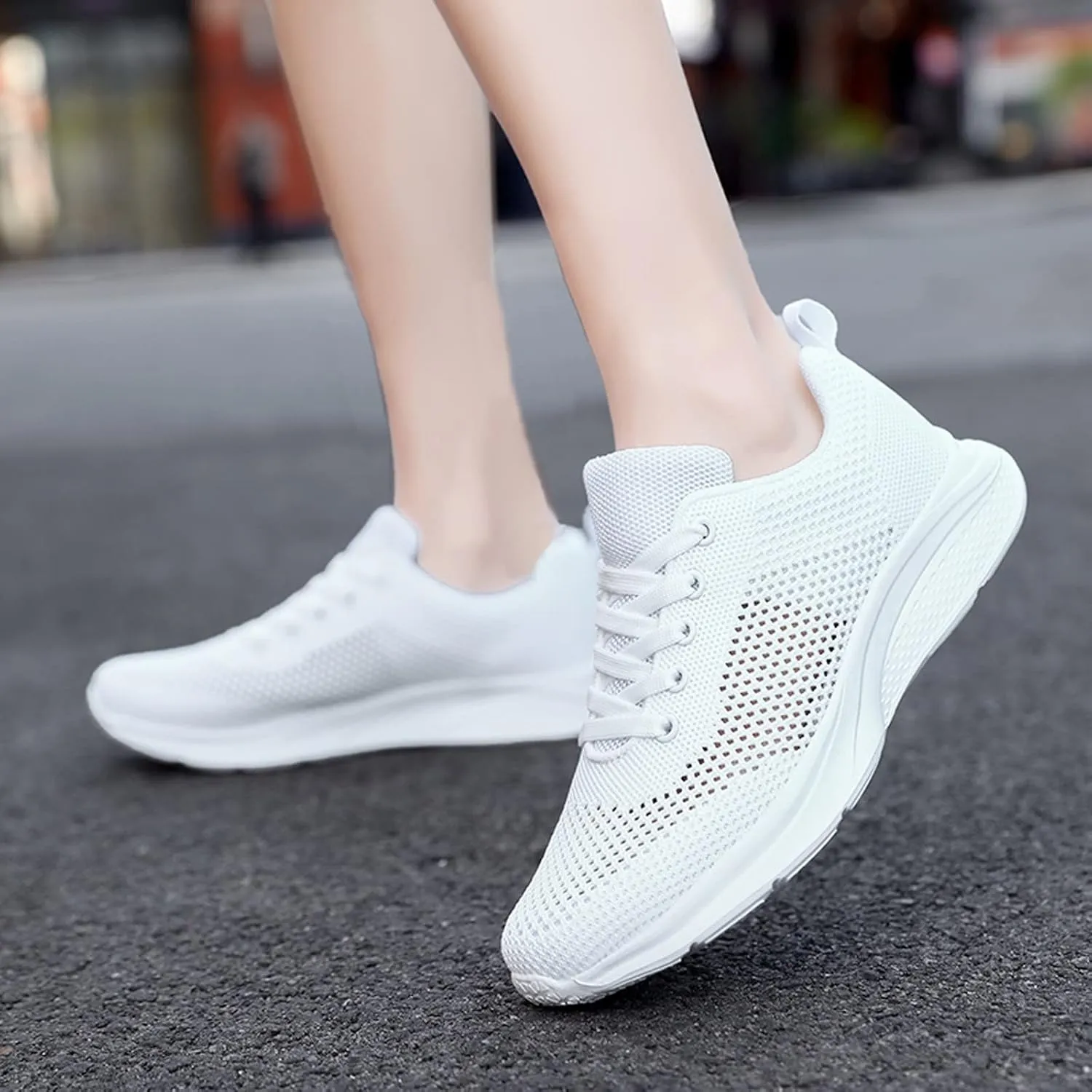 Women's Walking Shoes Lightweight Breathable Running Shoes Tennis Shoes Womens Gym Women Shoes Casual Women Shoes Sneakers Red Tennis Shoe Cross Trainer Shoe