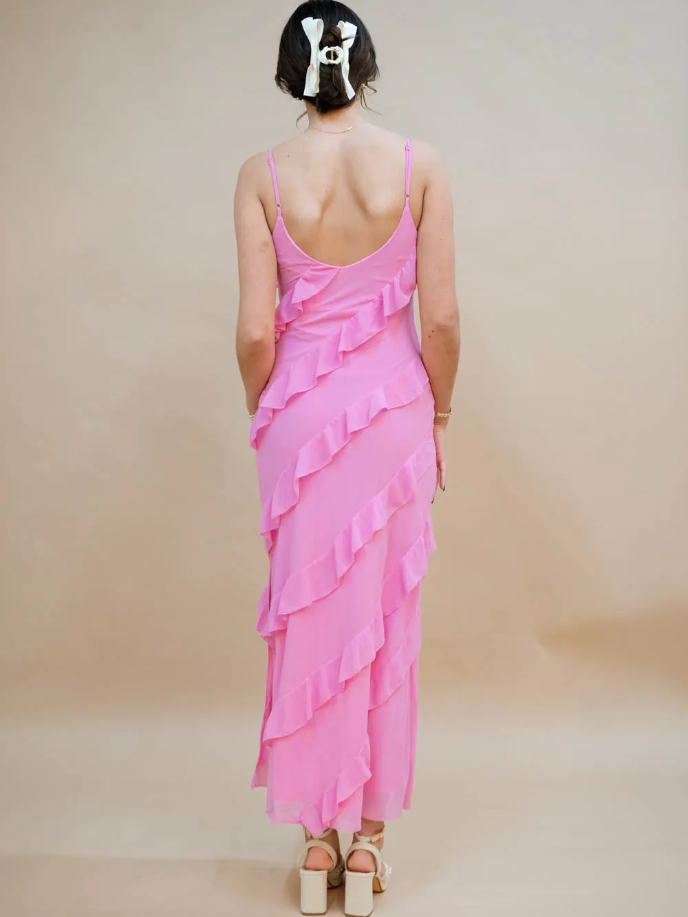 Wren Maxi Dress - Pink