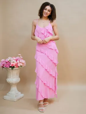 Wren Maxi Dress - Pink