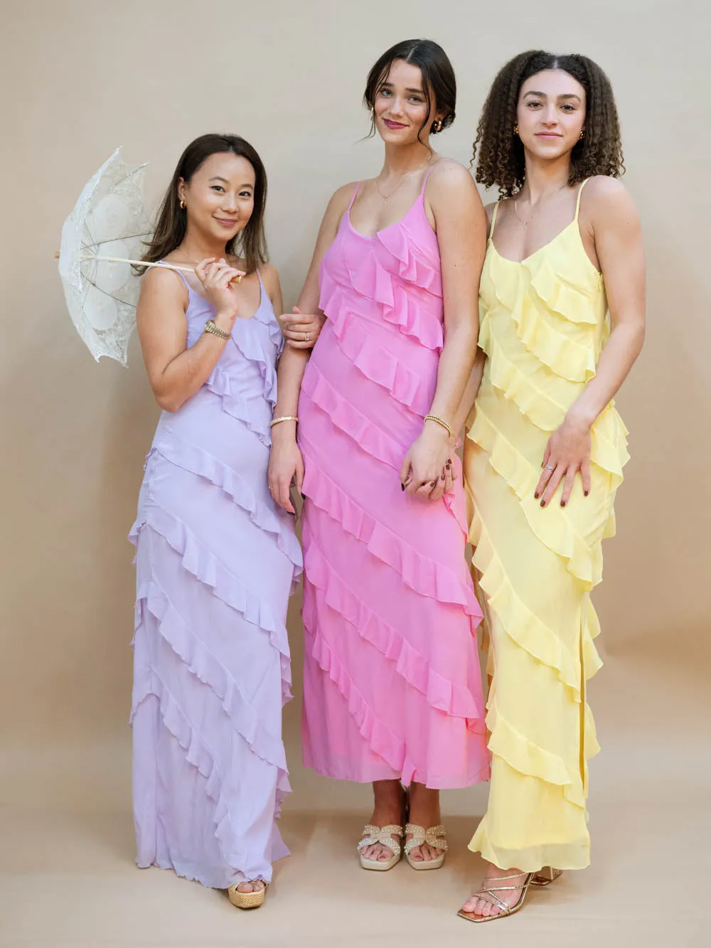 Wren Maxi Dress - Pink